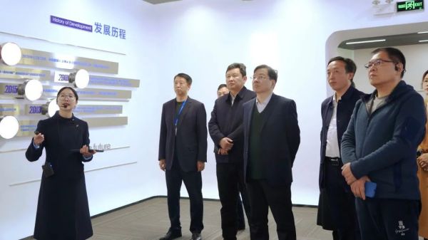 湖南省政协副主席、省工商联主席张健一行到太阳集团tyc1286宁乡产业基地调查