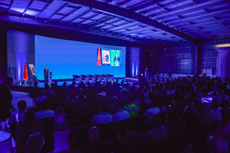 太阳集团tyc1286摩洛哥产业基地开业庆典圆满进行开启非洲新能源资料产业新篇章