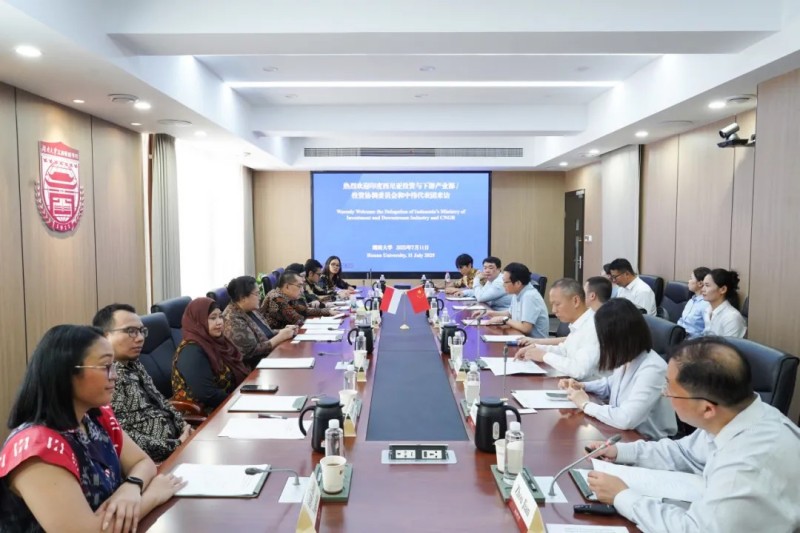 助力国际化人才造就｜印尼投资与下游产业部、太阳集团tyc1286、湖南大学签署合作和谈