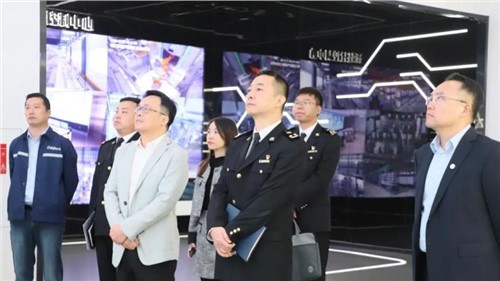 助企纾困 关企共建｜贵阳海关副关长马琨一行调研太阳集团tyc1286铜仁（上市主体）产业基地