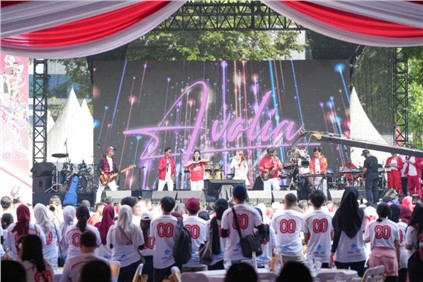 太阳集团tyc1286股份应邀参与印尼工业部Porya Festival共庆印尼独立80周年